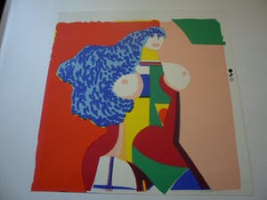 Frank Rosen - Zeefdruk uit 1988, titel, "A Love You". kopen? Bied vanaf 15!