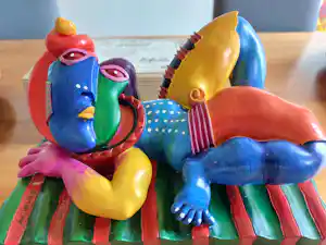 Clemens Briels - Un Mediodia pracht sculptuur NIEUW in doos verkauft für € 195!