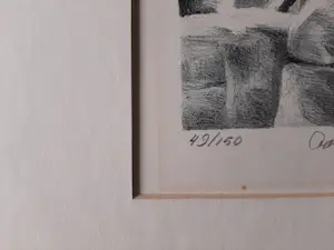 Aart van Dobbenburgh - litho , Meisje – 1979 kopen? Bied vanaf 25!