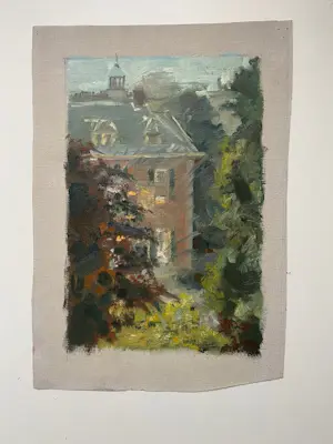 Niet of onleesbaar gesigneerd - villa in herfst kopen? Bied vanaf 1!