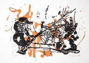 Markus Oehlen - Zotsch verkocht voor € 75!