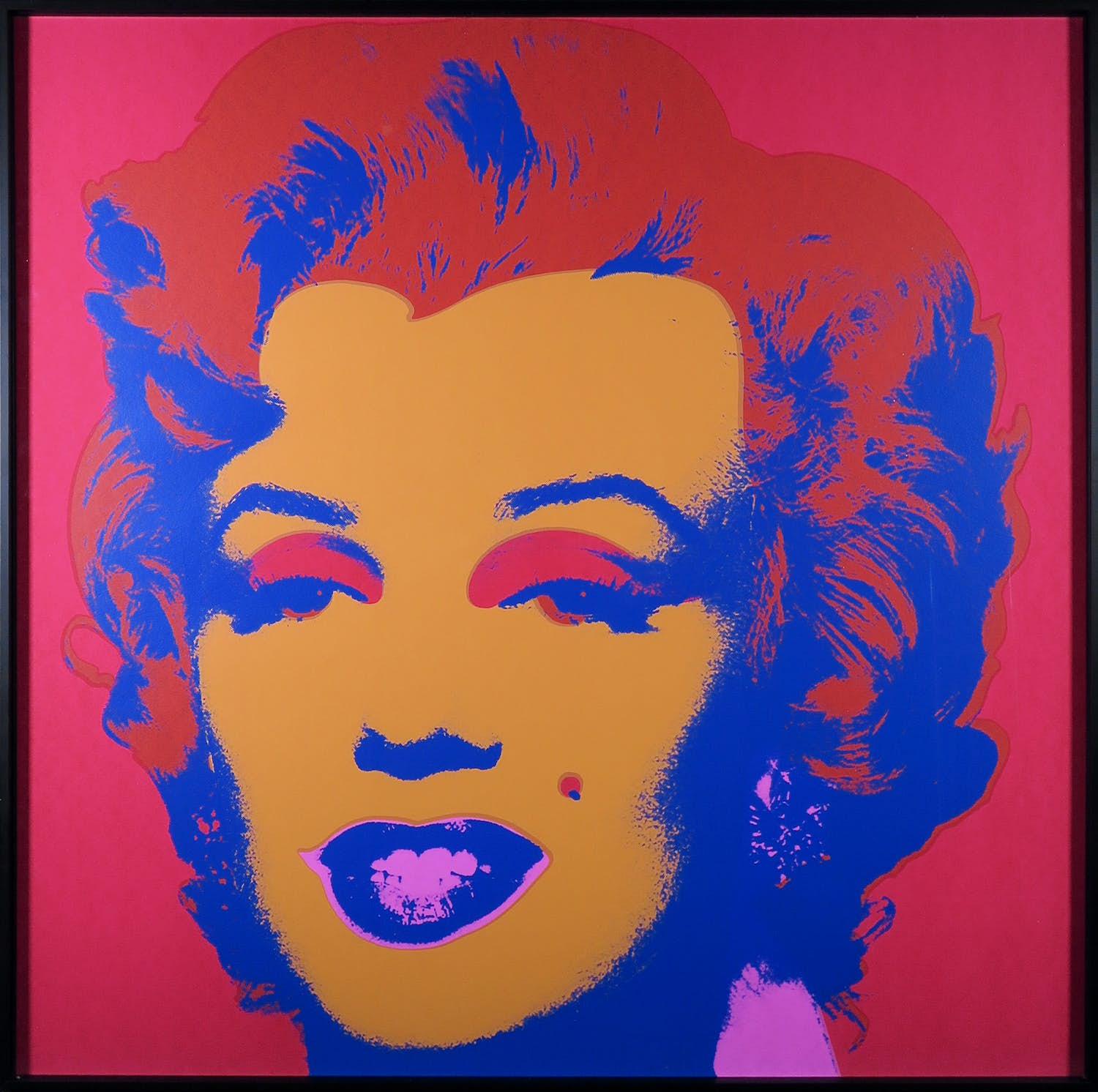 Andy Warhol - Zeefdruk, Marilyn - Ingelijst (Groot) verkocht voor € 1!