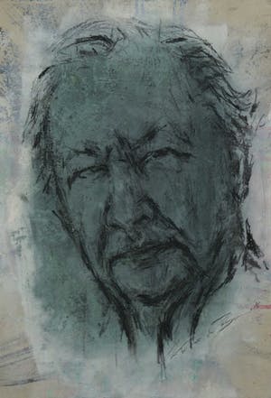 Wim de Bruin - Gemengde techniek op karton, Armando kopen? Bied vanaf 35!