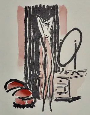 Kees van Dongen - Pochoir uit La Garconne 1925 kopen? Bied vanaf 199!