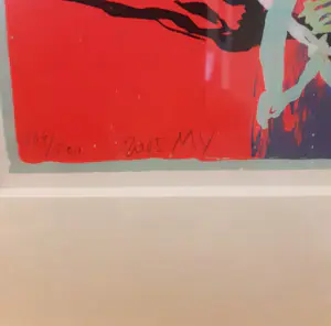 Miguel Ybanez - kleurrijke litho (mooi gelijst) kopen? Bied vanaf 52!