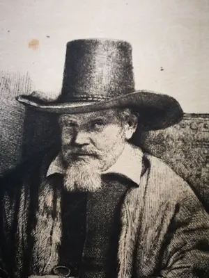 Rembrandt van Rijn - Portret Arnout Tholinx. kopen? Bied vanaf 79!