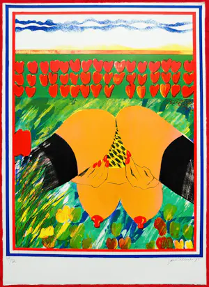 Jan Cremer - Hollandse boerinnen, complete uitgave met 6 litho’s kopen? Bied vanaf 1350!