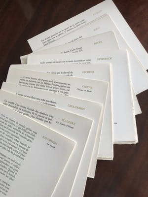 Hans Erni - Chevaux, 15 lithografieën, gesigneerd kopen? Bied vanaf 100!