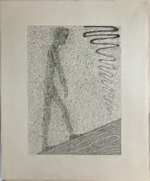 Buy Kees Spermon - Zonder titel (lopende man)? Bid from 25!