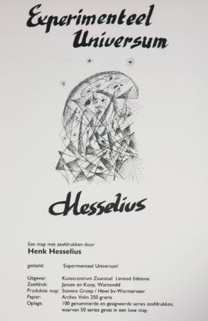 Henk Hesselius - set van 6 zeefdrukken - Experimenteel Universum - oplage e.a. kopen? Bied vanaf 90!