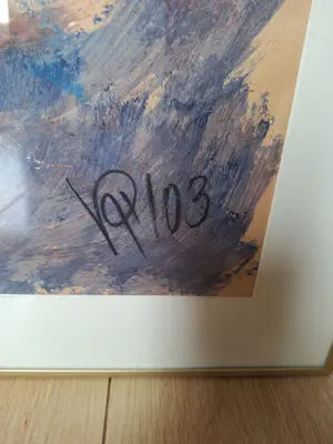 Bert van Zanden - Vrouw met wijnglas kopen? Bied vanaf 20!