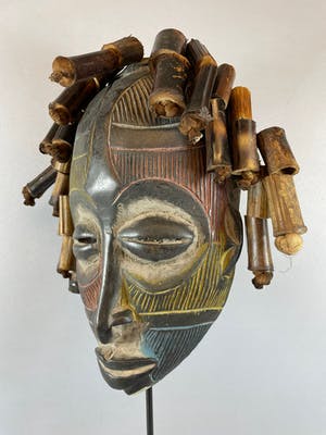 Chokwe - African mask from the Chokwe - Angola. kopen? Bied vanaf 45!