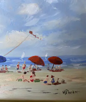 Henk Poeder - Strand gezicht bij scheveningen kaufen? Bieten Sie von 97!