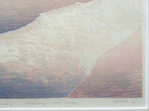 Reinoud Kuipers - Landschap met maan | zeldzame houtsnede kopen? Bied vanaf 50!