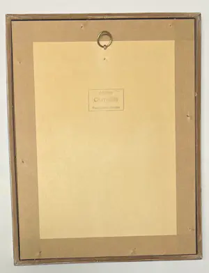 Corneille - Ingelijste kleurenets „Tekens in de steen“, 1953. Nummer 15/30 kopen? Bied vanaf 900!