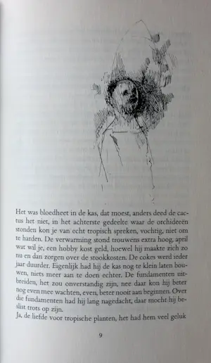 Dirkje Kuik - inkttekening: uit boek "De nachtcactus bloeit - 1982 kopen? Bied vanaf 59!