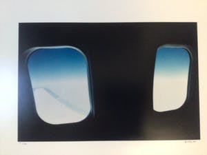 JCJ Vanderheyden - Venster op de wolken - Originele foto - 1988 - Zeer goed kopen? Bied vanaf 350!