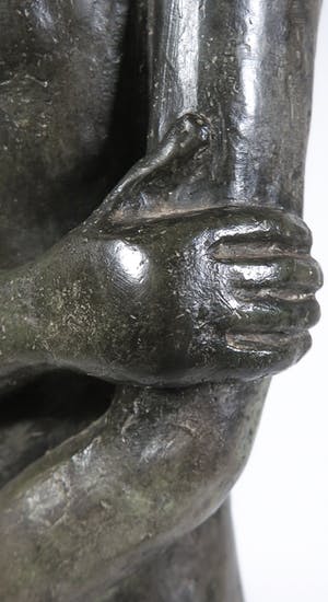 Isabel Ruys-Dudok van Heel - Groot bronzen beeld, Ontluikend kopen? Bied vanaf 1!