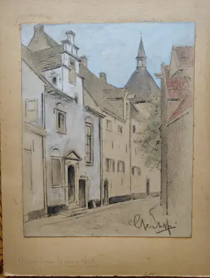 Gerard Kerkhoff - Map met tekeningen en schetsen kopen? Bied vanaf 200!