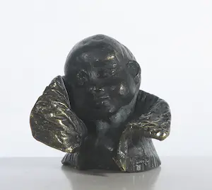 Niet of onleesbaar gesigneerd - Brons, Kinderhoofdje kopen? Bied vanaf 1!