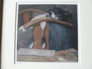 Pieter Pander - Giclee, titel. Stip op de stoel kopen? Bied vanaf 45!