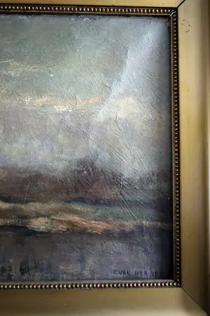 Emanuel van der Ven - Natuurlandschap met berken kopen? Bied vanaf 75!