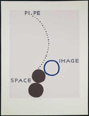 Buy Reinier Lucassen - Zeefdruk, Pipe Image Space? Bid from 60!