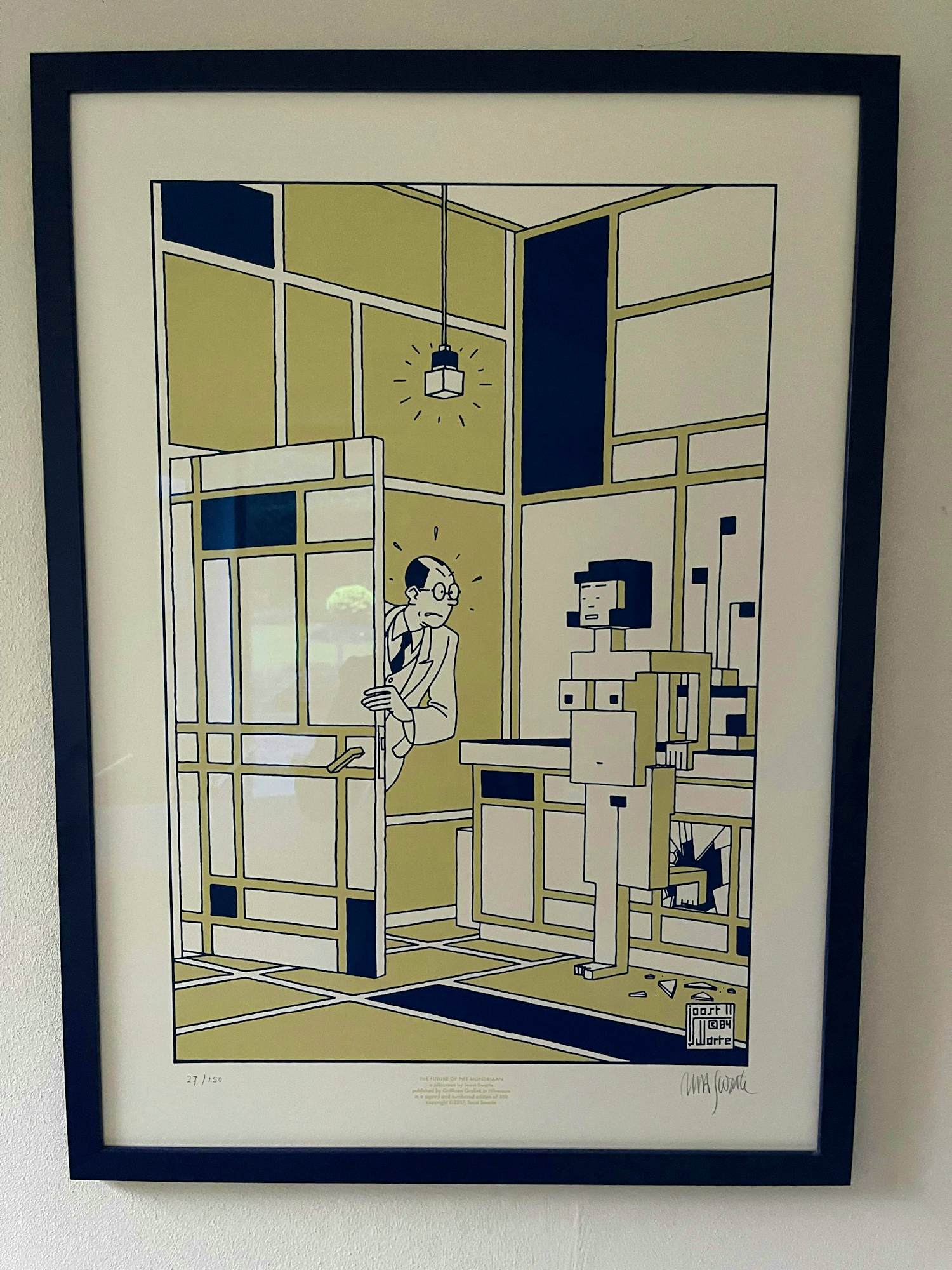 Joost Swarte - The Future of Piet Mondriaan kopen? Bied vanaf 225!