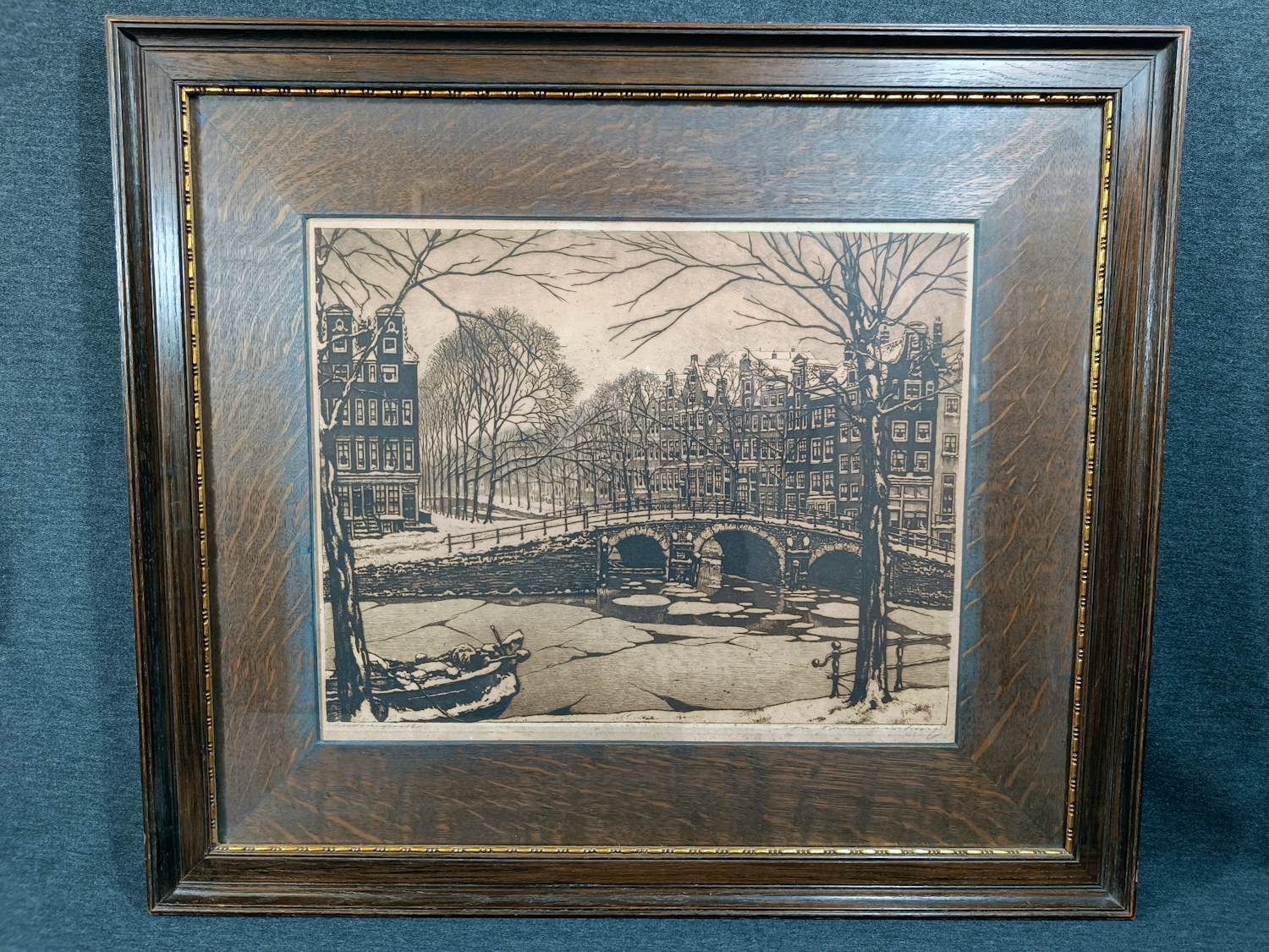 Cornelis Brandenburg - Ets Leidschegracht kopen? Bied vanaf 70!