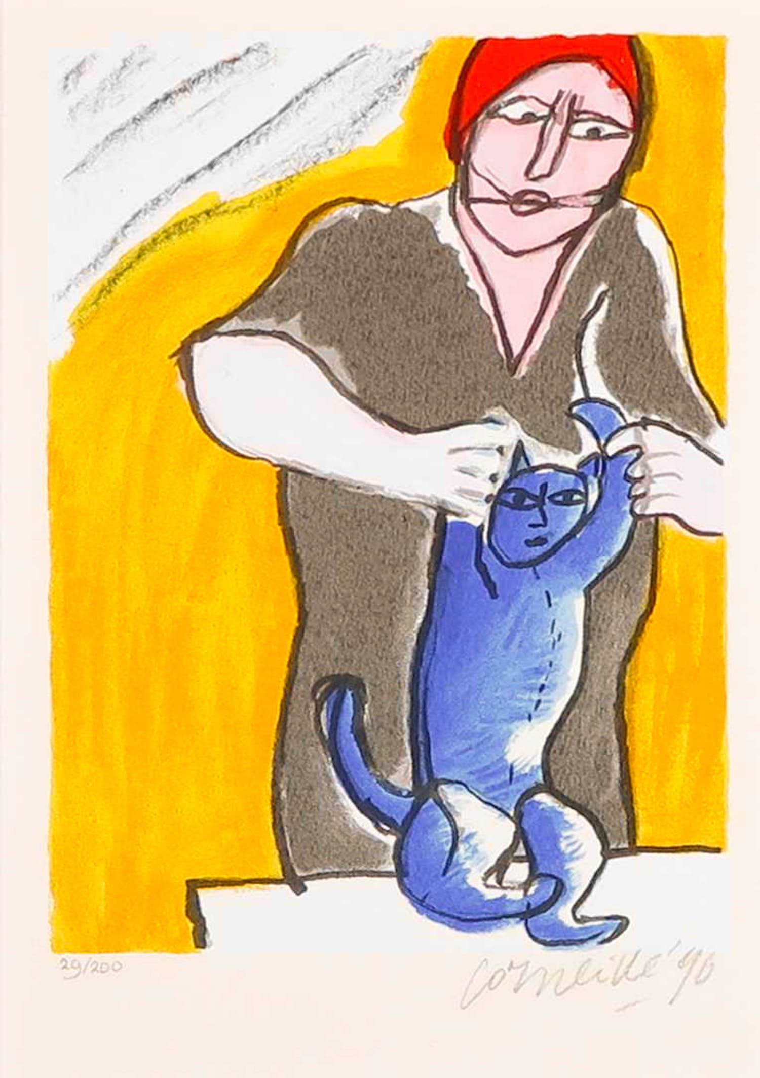 Corneille - Litho, Le chat qui danse kopen? Bied vanaf 1!