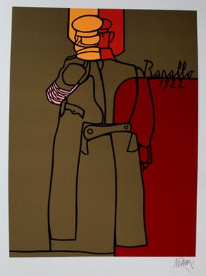 Valerio Adami - Boek met 10 gesigneerde zeefdrukken: das Reich - 1974 kopen? Bied vanaf 499!