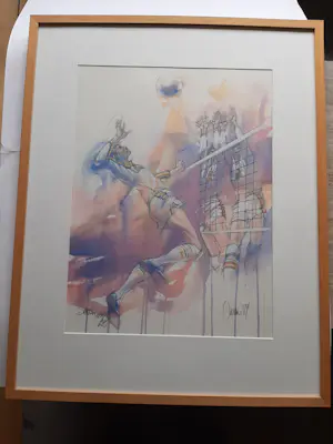 Ortho Owen - Zeefdruk, titel, "Smach". kopen? Bied vanaf 40!