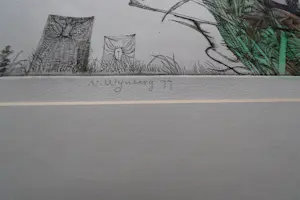 Nicolaas Wijnberg - Grote, in zeer kleine oplage (12) gemaakte kleuren-Ets "de Joker" kopen? Bied vanaf 46!