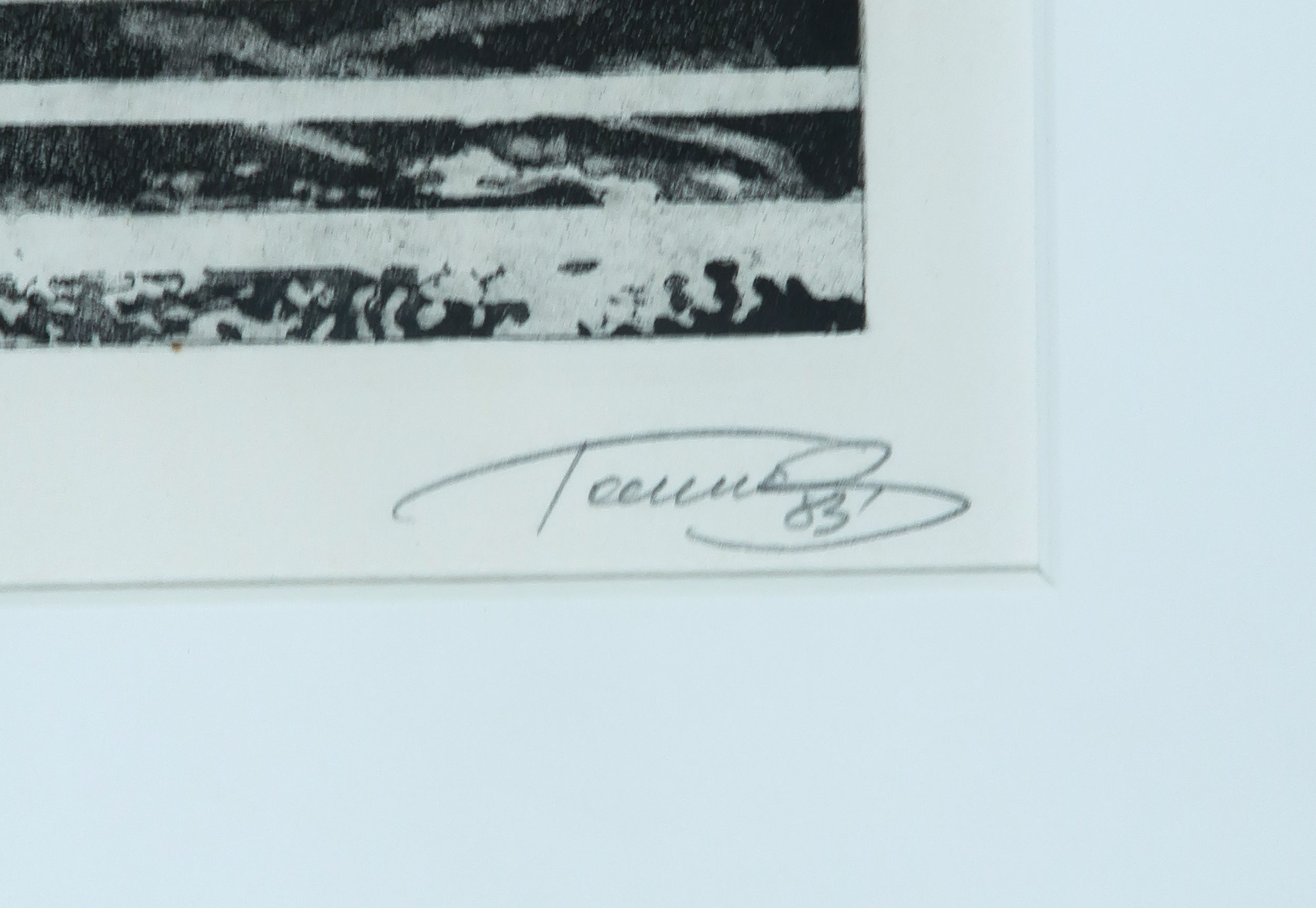 Niet of onleesbaar gesigneerd - Aquatint, Zonder titel kopen? Bied vanaf 1!