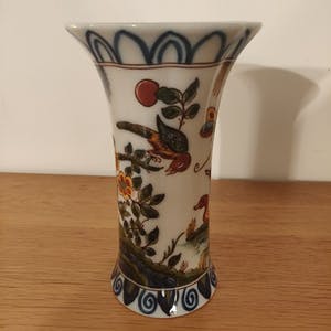 Koninklijke Tichelaar Makkum - Ensemble 3 vazen handbeschilderd kopen? Bied vanaf 50!