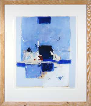 Ron van der Werf - Zeefdruk, Etude I - Ingelijst (Groot) verkocht voor € 40!