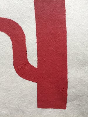 Klaas Gubbels - sjabloondruk 'Rode kan' - 2016 - oplage EA kopen? Bied vanaf 250!