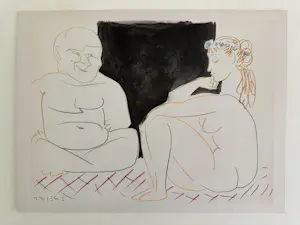 Pablo Picasso - Comédie Humaine 27.1.54 I kopen? Bied vanaf 30!