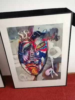 Jan te Wierik - Prachtige zeefdruk in nieuwe Barth lijst uit 2000 kopen? Bied vanaf 145!