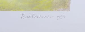 Ardi Brouwer - Litho, Binnenplaats II kopen? Bied vanaf 1!