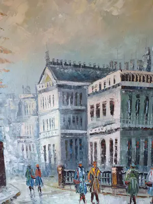 Niet of onleesbaar gesigneerd - kathedraal kopen? Bied vanaf 10!