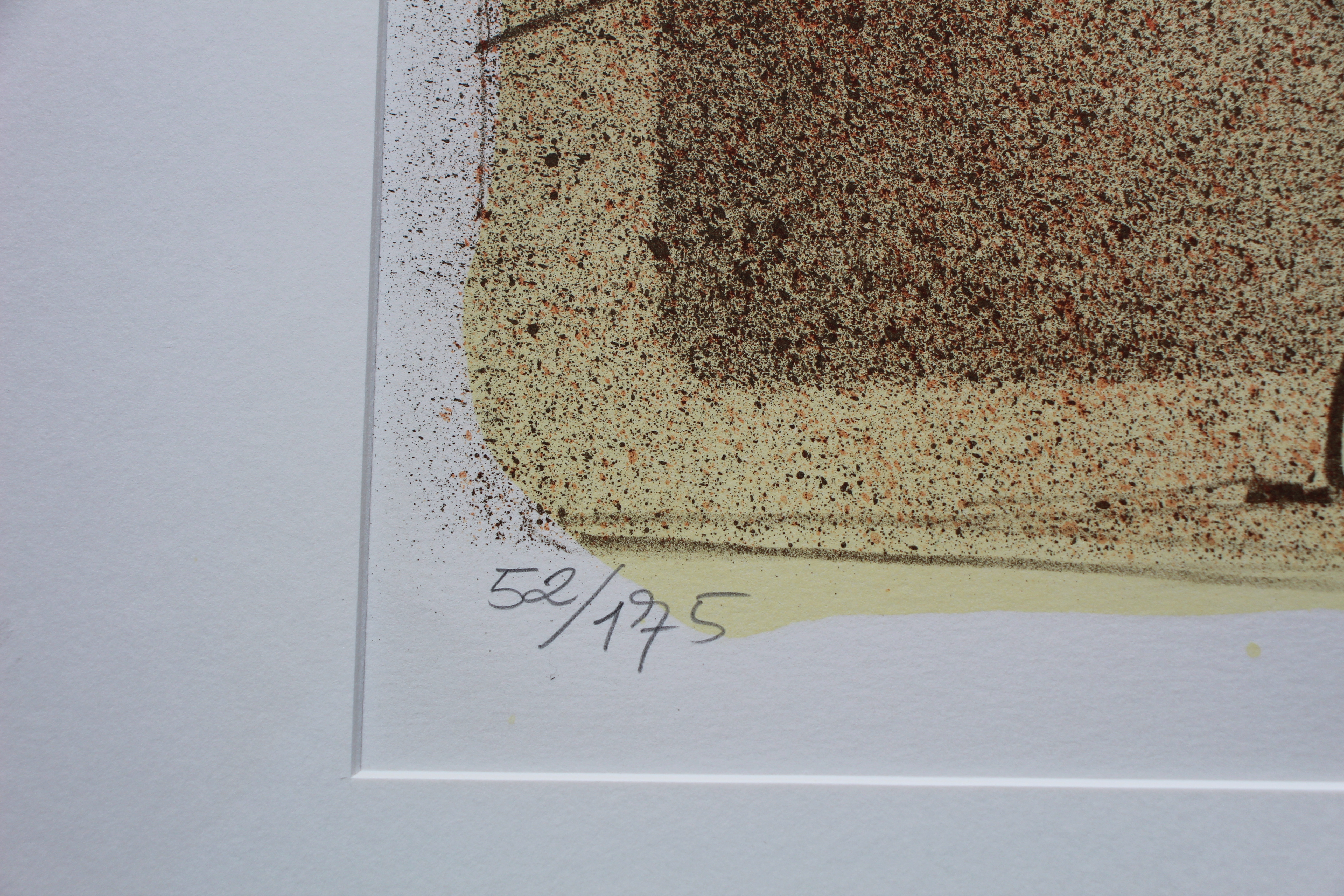 Ronald Tolman - litho: dansende vrouw met kind - 1989 kopen? Bied vanaf 90!