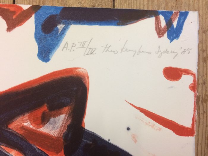 Theo Kuijpers - Theo Kuijpers: Litho, Z.T. kopen? Bied vanaf 30!