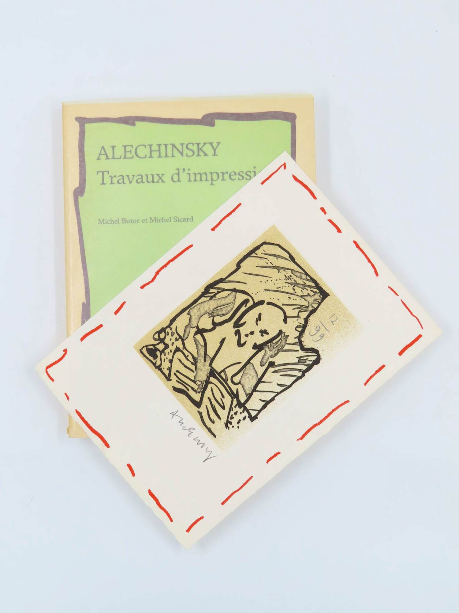 AcheterPierre Alechinsky - Alechinsky : Travaux d'impression? Enchérissez de 500!