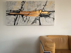 John Foppen - Gold Quary ......# K02. XL. GROOT. kopen? Bied vanaf 169!