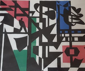 Jan van der Zee - houtsnede op japanspapier, eigendruk en 1970 kopen? Bied vanaf 185!