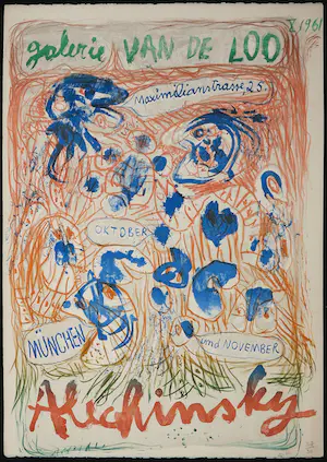 Pierre Alechinsky - Litho, Galerie Van de Loo kopen? Bied vanaf 1!