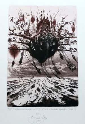 Albin Brunovsky - but where would we fly from this frozen planet then ? verkocht voor € 300!