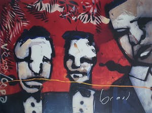 Herman Brood - 'Copa Las Vegas' - Nieuw ingelijst (Groot) kopen? Bied vanaf 695!