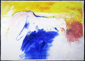 Franscz Witte - Gemengde techniek op papier, Twee voorstellingen (Groot) kopen? Bied vanaf 1!